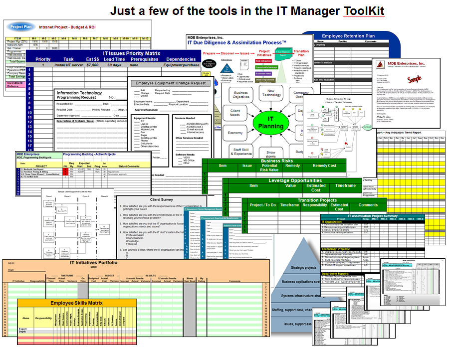 IT Manager ToolKit | IT Manager Institute